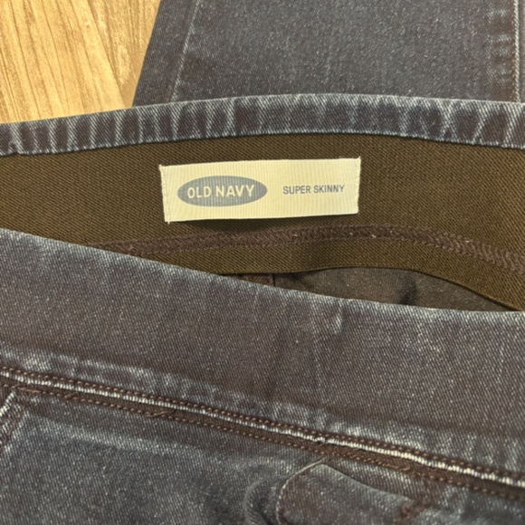 Lot of 5 pairs Old Navy Pull-On Rockstar Super Skinny Jeans Size 12 - Picture 8 of 10